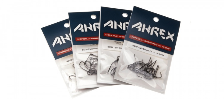 Ahrex Ns122 Light Stinger #4 Fly Tying Hooks (Also Known As Trailer Hook)